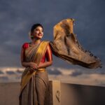 Ammu Abhirami Instagram - ✨Tradition is the illusion of permanance✨ Styling: @rincy_shankar H&M: @divyamakeupandhair Photography: @portraitsbyrajeshthanikachalam