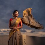 Ammu Abhirami Instagram – ✨Tradition is the illusion of permanance✨
Styling: @rincy_shankar 
H&M: @divyamakeupandhair 
Photography: @portraitsbyrajeshthanikachalam