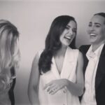 Amy Jackson Instagram - 😂 But we really do have an important message, ‘LET’S DRIVE THE CHANGE’ or was it ‘IT’S TIME TO DRIVE THE CHANGE?’ no no it’s ‘IT’S TIME, LET’S DRIVE THE CHANGE’ Anyhoooo, we are here to DRIVE & we’re here to make CHANGES!!!! Never a dull moment with the @cash_and_rocket superwomen @jbrangstrup @alisonmarieurq Makeup by the fabulous @ladivarivamua #WOMENUNITE 🎥 @bakedbeanmedia London, United Kingdom