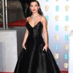 Amy Jackson Instagram - Red Carpet x @nikki_makeup @patrickwilson x @kstewartstylist | This year I’m watching BAFTA wearing a bikini and holding a 🧉! my eyes are on #AnthonyHopkins for Best actor & #1917 for Best 🎞 Who are you favourite nominees!?