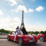 Amy Jackson Instagram - DAY 2 PARIS 🇫🇷 we made it!! After a couple of setbacks and nearly a dozen hours later, the @cash_and_rocket gang arrived in Pariiii and we couldn’t be more motivated! 80 empowering women all on the same mission #DriveTheChange ✨ @wiesmannsportscars being our ultimate wheels for the rally 🏎 Tour Eiffel