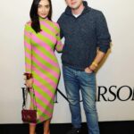 Amy Jackson Instagram - Congratulations on your fabulous show Jonathan! Love always to the @jw_anderson gang @benjaminwymer & Caterina 💚 @frankhonyc 💚 London, United Kingdom