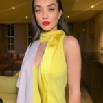 Amy Jackson Instagram - After @bafta | 🔝 @kstewartstylist @nikki_makeup @patrickwilson 🔝| Thankyou to my favourite @themayfairhotel for always taking care of us! The May Fair, A Radisson Collection Hotel