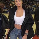 Amy Jackson Instagram - Courtside Kids at @nba | @balenciaga styled by @kstewartstylist 💣 | massive love to @nbaeurope @footlockereu for a MEGA night #approved The O2 Arena