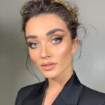 Amy Jackson Instagram - GLAMFAM @nikki_makeup @dayaruci for @britishfashioncouncil awards The May Fair, A Radisson Collection Hotel
