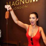 Amy Jackson Instagram - In my absolute element courtesy of @magnum #MagnumLDN #ad Magnum Store, London