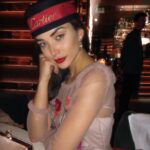 Amy Jackson Instagram - Pretty hats & pony season | Thankyou @cartier for a lovely evening ❤️