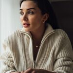 Amy Jackson Instagram - In love with my new @bulgari necklace with its special ‘MUM’ engraving. Bulgari are celebrating women this Mother’s Day with a beautiful customisable pendant – check it out on Bulgari.com. I’m so proud to be AJP’s mum today and every day… #bvlgari #mothersday