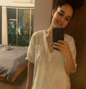 Angira Dhar Instagram - Work from 🏡 work those PJs