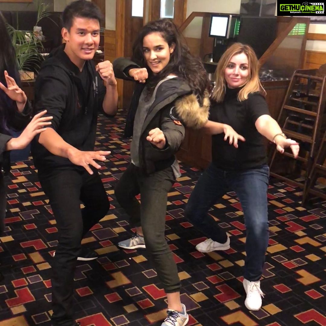 Angira Dhar Instagram - Fight like a girl!! #throwback #commando3 Bradford