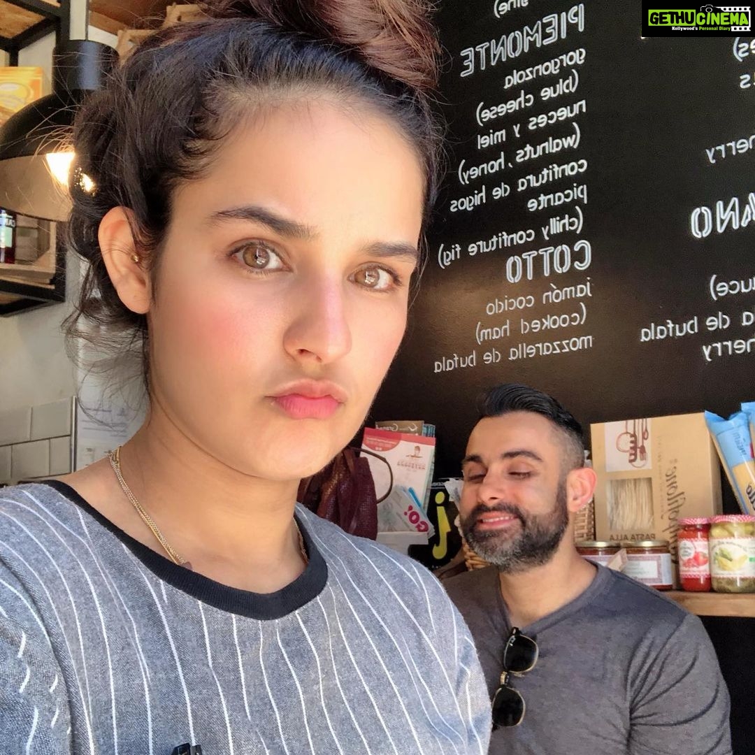 Angira Dhar - 59.7K Likes - May you always and for ever be smiling lah dat @_shan_dhar #bliss
Ps: don’t mind my face.. it just happens to be there