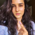 Angira Dhar Instagram - Exercise your right #vote #elections2019 #govote