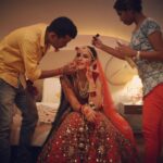 Angira Dhar Instagram - #bangbajaabaraat #throwback hair makeup check!