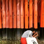 Angira Dhar Instagram - Crouching tiger hidden panda Fushimi Inari-taisha