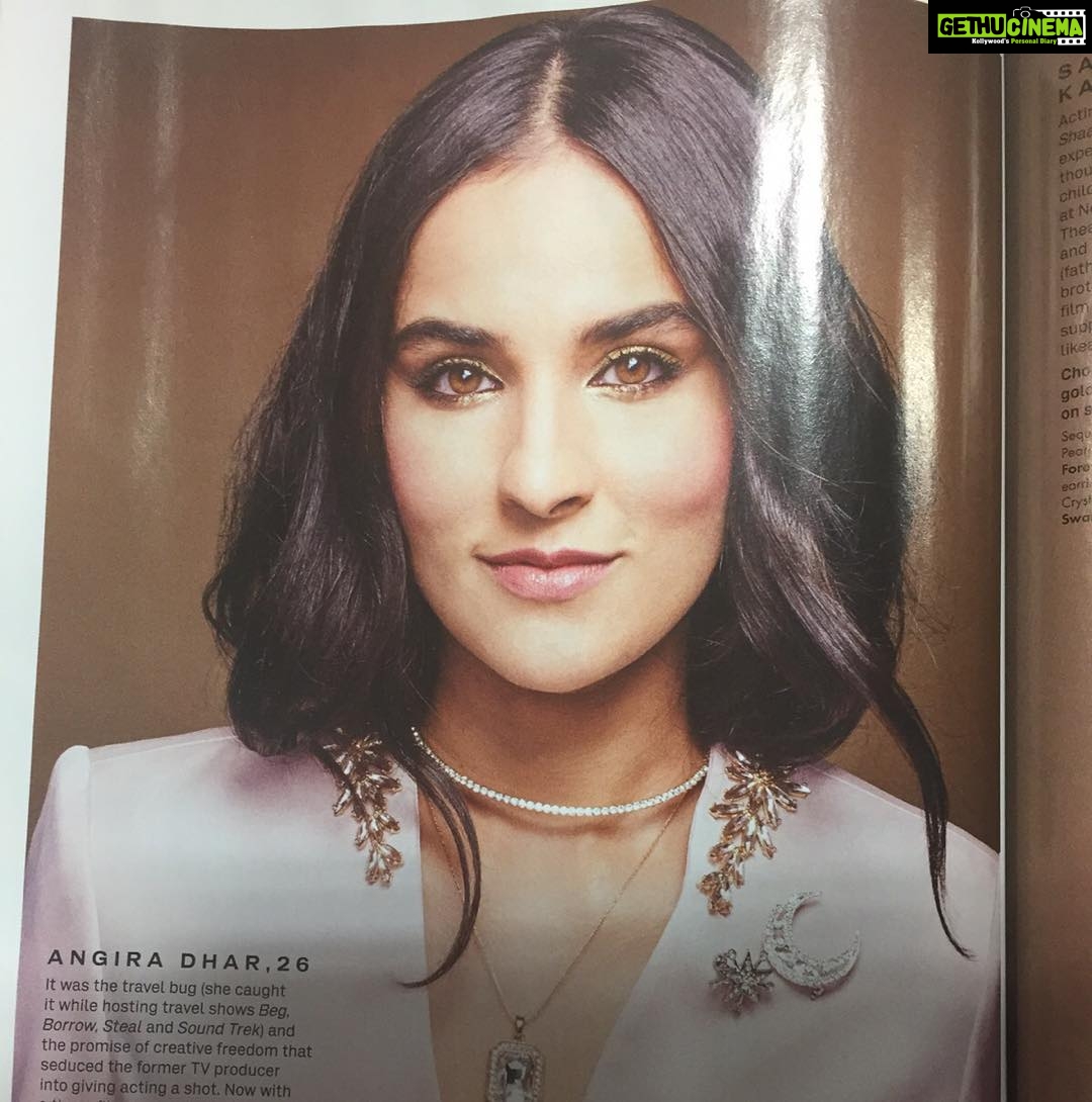Angira Dhar Instagram - #ELLEDecember... Thank you for this wonderful opportunity.. Christmas joys!
