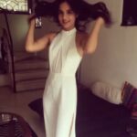 Angira Dhar Instagram - @aye_dee_dee thank you for making things lighter for me this morning monkey @leepakshiellawadi thank u for this gorgeous jumpsuit😘