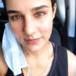 Angira Dhar Instagram - 😷 पर्दे में रेहने दो