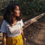Anikha Instagram - throwback to when going outside in public was alright...but now it's not. so please don't #socialdistancing