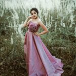 Anikha Instagram - "Her love was like lavender, delicate and melancholy.🌸💜 . . 📷@vishnu_whiteramp Costume courtesy: @yaga_designs Styling: @zohib_zayi Makeup : @shibin4865 @whiteramp_photography @akash_sidharth_ @__keerthana_s