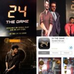 Anil Kapoor Instagram - Just got done with the #24India game launch. Now available on your Android and iOS App Store. Enjoy !
