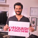 Anil Kapoor Instagram - Love playing squash. Keeps me fit and agile.