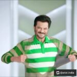 Anil Kapoor Instagram – Now you can wear your favourite t-shirt as many times as possible, because @ariel.india removes stains and keeps your clothes  fresh , clean and new ..⁣
⁣
⁣
#Repost ⁣
We are @anilskapoor’s perfect partner in crime! He loves cleaning kadhai paneer off his plate and we love to clean it off his clothes! Just like him, you need not worry about tough stains and dullness getting in your way. Get home the all-new Ariel and enjoy its #OneWashWonder!⁣
.⁣
.⁣
#SuperiorCleaning #StainRemoval #OneWashWonder #StainFree #EverBright #GoodbyeStains #GoodbyeDullness #ToughStains #Laundry #Detergent #Jhakaas #Ariel #ArielIndia  #SarsonkaSaag #KadhaiPaneer