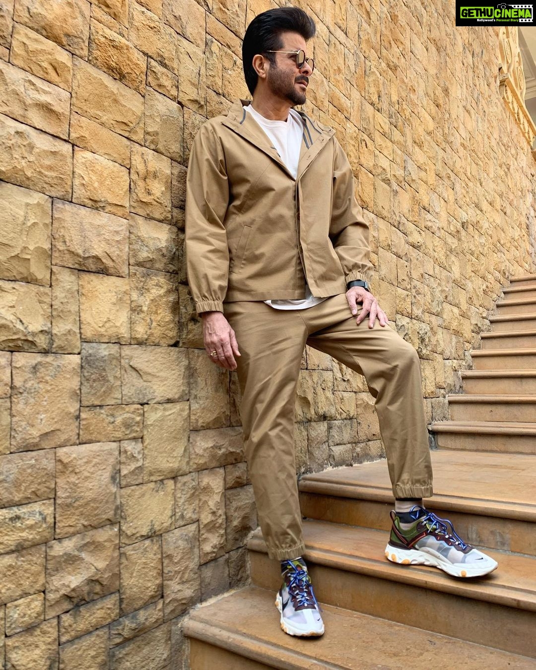 Anil Kapoor Instagram - Taking camouflage one step ahead! #OOTD ⠀⠀⠀⠀⠀⠀⠀ ⠀⠀⠀⠀⠀⠀⠀⠀⠀⠀⠀⠀⠀⠀⠀⠀⠀⠀⠀⠀⠀⠀⠀⠀⠀⠀⠀⠀⠀⠀⠀ ⠀⠀⠀⠀⠀⠀⠀⠀⠀⠀⠀⠀⠀⠀⠀⠀⠀⠀⠀⠀⠀⠀⠀⠀ ⠀⠀⠀⠀⠀ Outfit : @bodicebodice Shoes : @nike Styled by : @abhilashatd Team : @yashita_goyal @dipteeagarwal Hair and make up : @deepakchauhanartist Managed by : @jalalmortezai Mumbai, Maharashtra