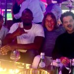 Anil Kapoor Instagram – To a legendary night! 
@usainbolt @hussein_mofarah 
#DrHansWilhelmMullerWohlfahrt