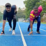 Anil Kapoor Instagram - Thank you so much @yohanblake for being so inspiring, passionate & for coming and sharing your craft! It was lovely meeting you and truly one of my most memorable training sessions! Juhu Scheme