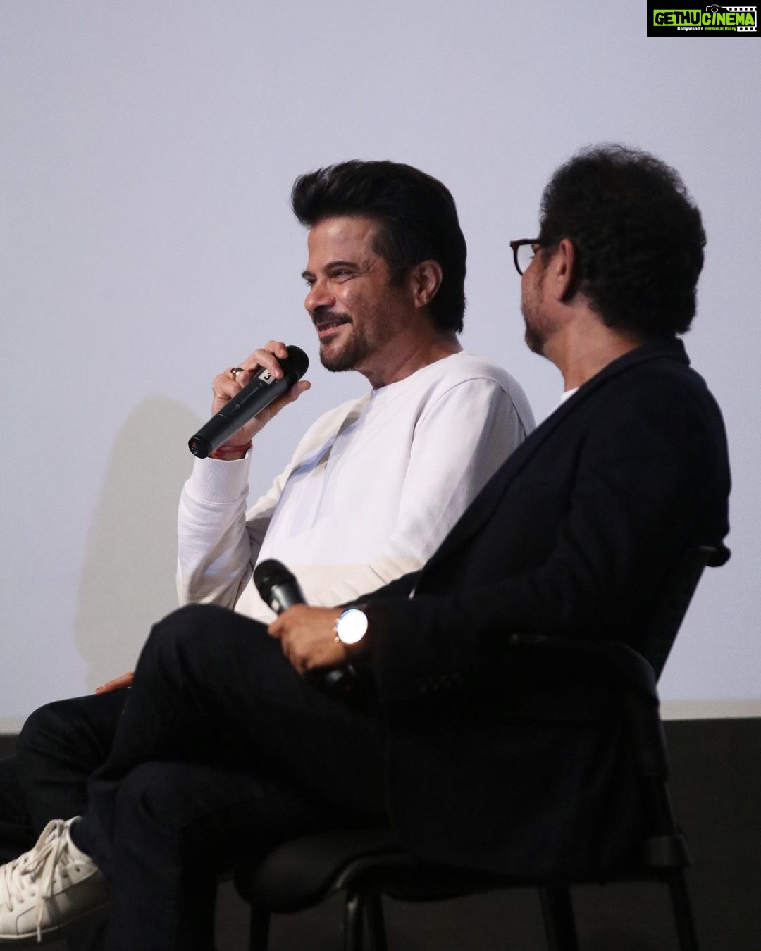 Anil Kapoor Instagram - Let’s talk cinema! In Goa for #iffi2019 with @aneesbazmee @iffigoa ⠀⠀⠀⠀⠀⠀⠀ ⠀⠀⠀⠀⠀⠀⠀⠀⠀⠀⠀⠀⠀⠀⠀⠀⠀⠀⠀⠀⠀⠀⠀⠀ ⠀⠀⠀⠀⠀ 📸 @dessaish Panjim, Goa, India