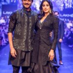 Anil Kapoor Instagram – Walking for @raghavendra.rathore was a two-fold pleasure for me! I got to walk with my beautiful niece @janhvikapoor & shake a leg with my Tiger 🐅@ranveersingh ! Thank you for the honor & opportunity! 🙏‬ @lakmefashionwk 📸 @prathameshb84 Anil Kapoors House, Juhu, Mumbai