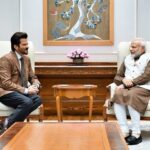 Anil Kapoor Instagram - I had the opportunity to meet our h'ble Prime Minister @narendramodi Ji today & I stand humbled and inspired in the wake of our conversation. His vision and his charisma are infectious & I'm grateful for the chance to have witnessed it in person 🙏🏻 New Delhi