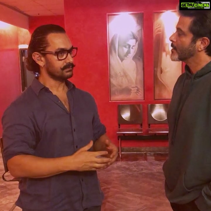 Anil Kapoor Instagram - Everybody knows that he leaves no stone unturned when it comes to the roles he has to portray simply to entertain the audiences. For me @_aamirkhan you are truly a #FanneyKhan
