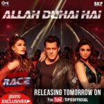 Anil Kapoor Instagram – Thoda intazaar aur chalega #AllahDuhaiHai OUT TOMORROW! 
@BeingSalmanKhan @jacquelinef143 @iambobbydeol @shahdaisy @Saqibsaleem @rameshtaurani @remodsouza @amitprakashmishra @jonitamusic @sreeramachandra5 @jam8studio @therajakumari @SKFilmsOfficial #Race3 #Race3ThisEid