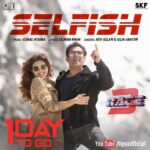 Anil Kapoor Instagram - Time to be #Selfish in love! 1 day to go! Song out tomorrow! #Race3 #Race3ThisEid @beingsalmankhan @jacquelinef143 @skfilmsofficial @tips