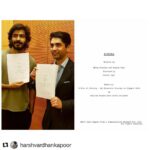 Anil Kapoor Instagram - Keeping true to his story was our main goal and I am glad we could achieve that. The first reading of the script was surely a memorable moment for all of us! Thank you @abhinav_bindra for believing in us! Can’t wait to start shooting now! @harshvardhankapoor #BindraTheBiopic #Repost @harshvardhankapoor (@get_repost) ・・・ For someone who's chased perfection all his life, @Abhinav_Bindra can be a hard man to please to some. But I think he's happy with the writing... We are being as real to his story as possible. It was surreal to watch him listen to the cinema adaption of his own story. We've been working on the script for the last 6-8 months to make sure everything is authentic. Shoot begins fall 2018 @anilskapoor #BindraTheBiopic #BindraTheMovie #BhaveshJoshi #Mirzya #Cinema #2018shoot @abhaykoranne #kannaniyer