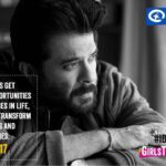 Anil Kapoor Instagram - Girls can perform miracles & start revolutions. Take it from the father of 2 incredible women! Join me this #IDG2017 in support of girls..