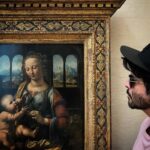 Anil Kapoor Instagram - It's amazing how art can humble & uplift you all at the same time... Witnessing the splendour of Virgin & Child (Madonna of the Carnation) at the #AltePinakothek in Munich! #DaVinci Alte Pinakothek