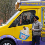 Anil Kapoor Instagram - Do not mess with Kartar when he's armed with deliciousness! Ice-cream is serious business! #TrueStory #Mubarakan Dubai, United Arab Emirates