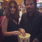 Anil Kapoor Instagram – All set for the #Mubarakan screening with @ileana_official Juhu PVR