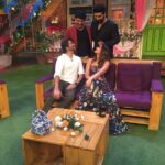 Anil Kapoor Instagram – When it is with @kapilsharma, it’s bound to be a laugh riot! @arjunkapoor @ileana_official #Mubarakan