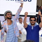 Anil Kapoor Instagram - There are so many ways to describe a personality as big as you, but my favourite one will always be - "Face se single, body se multi!" Happy Birthday, mere Tigerrr...!! @ranveersingh Mumbai Kurla