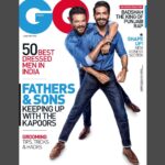 Anil Kapoor Instagram - Couldn't be more proud to share the cover of @gqindia with @harshvardhankapoor ! The future is here & I'm thrilled to be a part of it !!#KeepingUpWithTheKapoors #gqindia Mumbai, Maharashtra