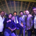 Anil Kapoor Instagram - Moments like these need to be commemorated! Posing with my A - Team!! Get it? 😜 #squad #MadammeTussaudsSingapore