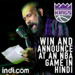 Anil Kapoor Instagram - The Sacramento Kings are the only NBA team to have a player of Indian origin and an Indian owner! Submit your video here to be the announcer for the game on Bollywood Night. Good luck and Go Kings! @indi_in_india @indichallenge http://indi.com/sacramentokings/hindiannouncer