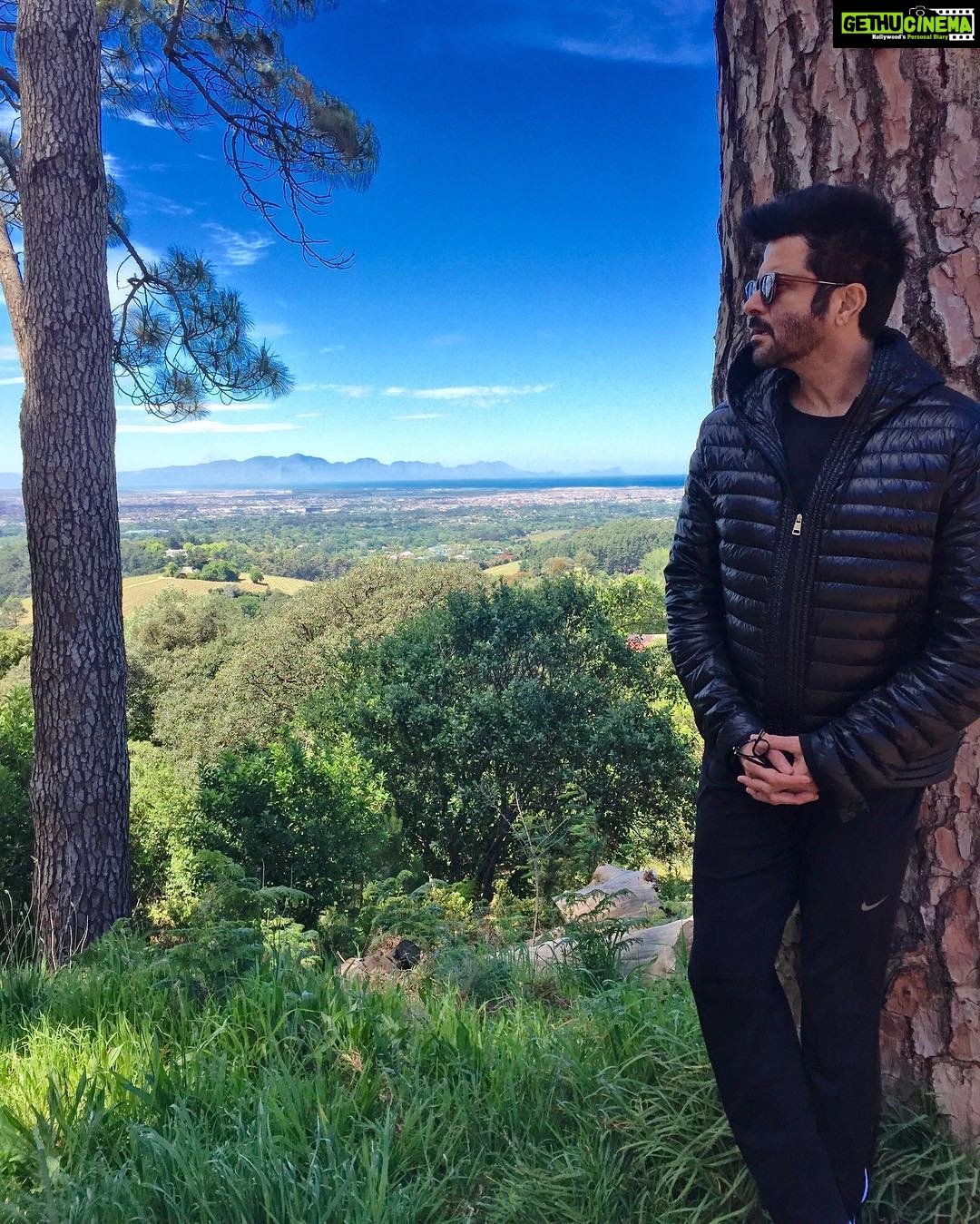 Anil Kapoor Instagram - Still can't believe that #24IndiaS2 is over! I am overwhelmed & humbled with all the love I have received....now it's time to start something new & believe in the magic of beginnings! Constantia Nek Hiking Trail