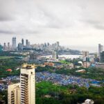 Anil Kapoor Instagram - Skyscrapers and slums, cloudy skies and grey waters...#Mumbai has a way of shaking you up and making you appreciate life... Mumbai, Maharashtra