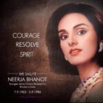 Anil Kapoor Instagram - Salute to #NeerjaBhanot for being a true hero, an inspiration and an example to follow! Sassoon Docks