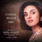 Anil Kapoor Instagram - Salute to #NeerjaBhanot for being a true hero, an inspiration and an example to follow! Sassoon Docks