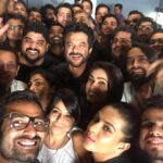 Anil Kapoor Instagram - Look at all these happy faces filled with joy of a job well done! Celebrating #150Daysof24s2 with our full 24 family! Mumbai, Maharashtra